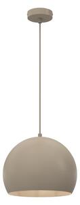 Luster na lanku SOOL 1xE27/15W/230V pr. 27 cm béžový