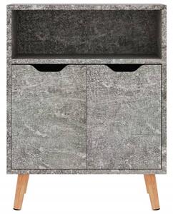 Komoda, betónovo sivá 60x30x72 cm, kompozitné drevo
