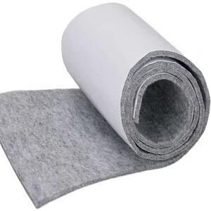 Samolepiaci technický filc 4,5 mm, farba šedá, metráž 100 cm