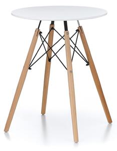 Aga Jedálenský stôl 60 cm Biely