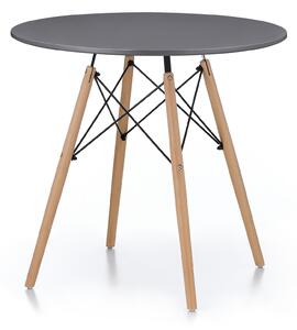 Aga Jedálenský stôl 80 cm Sivý