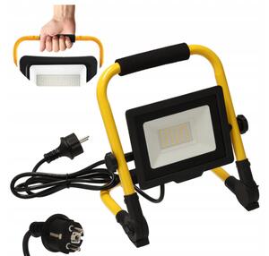 EcoPLANET LED reflektor 50W IP65 so stojanom - neutrálna biela