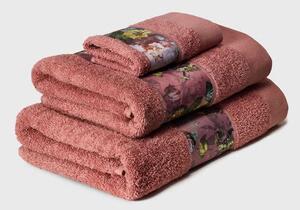 SADA FROTÉ UTERÁKOV, tmavoružová Essenza - Kúpeľňový textil