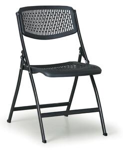 Skladacia stolička CLICK, čierna