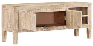TV skrinka 110x35x46 cm masívne mangovníkové drevo