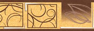 Samolepiaca bordúra, rozmer 5 m x 6,9 cm, ornamenty, IMPOL TRADE 69022