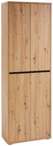 SKRINKA NA TOPÁNKY, farba duba, 70/210/34 cm Xora - Skrine, regály & police na topánky