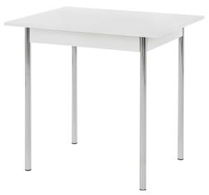 Jedálenský stôl KOELN II biela/chróm