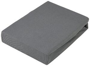 NAPÍN. PLACHTA NA TOPPER, džersej, antracitová, 140/220 cm Novel - Obliečky & plachty