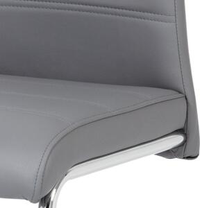 Jedálenská stolička MIA sivá