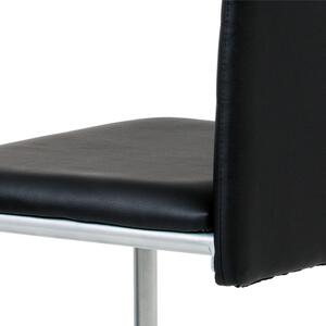 Jedálenská stolička LILY čierna