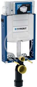 Geberit - Set predstenovej inštalácie, WC Gaia a sedátka softclose, tlačidlo Sigma30, matná čierna/čierna