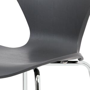 Jedálenská stolička ALBA sivá