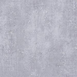 Vliesové tapety na stenu Titanium 3 37840-2, rozmer 10,05 m x 0,53 m, betón svetlo sivý so striebornou patinou, A.S. CRÉATION