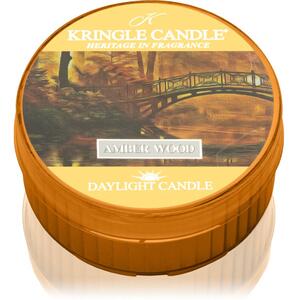 Kringle Candle Amber Wood čajová sviečka 42 g