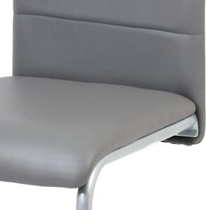 Jedálenská stolička LILY sivá