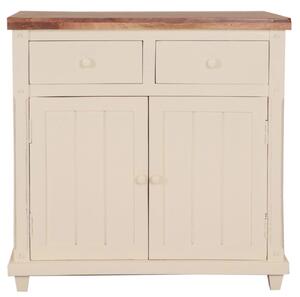 Komoda rustikálna z dreva mango 90x90x45