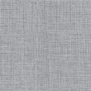Vliesové tapety na stenu IMPOL Luna 10099-10, textilná štruktúra čierno-sivá so strieborným ligotom, rozmer 10,05 m x 0,53 m, ERISMANN
