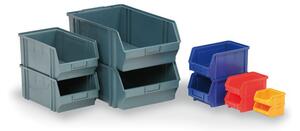 Plastové boxy BASIC, 205 x 335 x 149 mm, 21 ks, modré