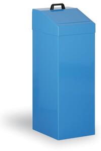 Kovona Kovový odpadkový kôš na triedenie odpadu, 100 l, modrý