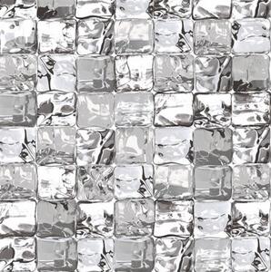 Statické tapety transparentné Ice Cube 216-0030, rozmer 45 cm x 15 m, kocky ledu, d-c-fix