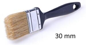 Plochý štetec 30mm SHADOW, štetina na syntetické farby, laky, lazúry, Schuller, 72822