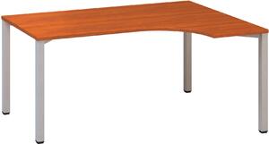 Rohový písací stôl CLASSIC B, pravý, buk