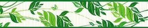 Samolepiaca bordúra D58-037-1, rozmer 5 m x 8,3 cm, popínavé listy zelené, IMPOL TRADE