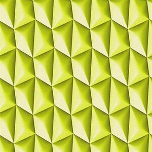 Vliesové tapety, 3D vzor zelený, Harmony in Motion by Mac Stopa 327085, A.S. Création, rozmer 10,05 m x 0,53 m