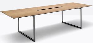 PEDRALI - Stôl TOA s priechodom pre káble - rôzne veľkosti - DS