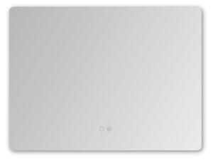 LED kúpeľňové hranaté zrkadlo s osvetlením a vyhrievaním 50x70 cm 815lm 3000+4000+6000K IP44, priehľadné - Zuma Line LUSTRO D3001