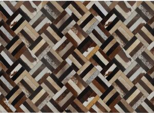 TEMPO Luxusný koberec, pravá koža, 70x140, KOŽA TYP 2 Rozmer: 120x180 cm