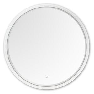 LED kúpeľňové okrúhle zrkadlo s osvetlením priemer 60 cm 756lm 3000+4000+6000K IP44, zlaté, priehľadné - Zuma Line LUSTRO D2526