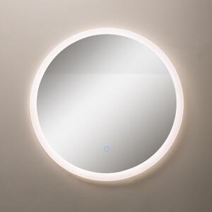 LED kúpeľňové okrúhle zrkadlo s osvetlením priemer 60 cm 636lm 3000+4000+6000K IP44, priehľadné - Zuma Line LUSTRO D2311