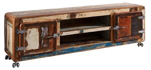 TESORI TV stolík 180x42 cm, staré drevo