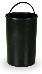 Bezdotykový kovový odpadkový kôš 50 L, s vnútornou plastovou nádobou