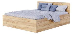 Manželská posteľ s úložným priestorom Buster - dub craft Rozmer: 140x200