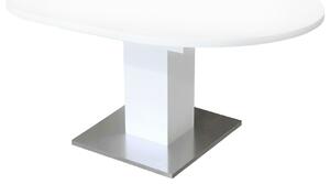 Jedálenský stôl RUND biela/antikoro, pr. 120 cm
