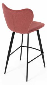 Barová stolička červená AUB-1068 RED2