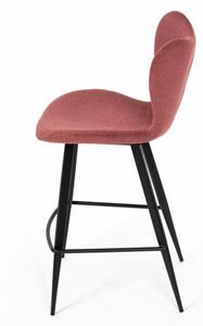 Barová stolička červená AUB-1068 RED2