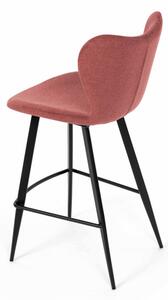 Barová stolička červená AUB-1068 RED2