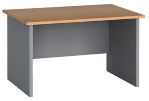 Kancelársky písací stôl PRIMO FLEXI, rovný 1400 x 800 mm, breza