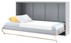 Sklápacia posteľ CONCEPT PRO CP-06 sivá, 90x200 cm