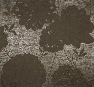 Vliesová tapeta, kvety hnedé, Estelle 55743, MARBURG, rozmer 10,05 m x 0,53 m