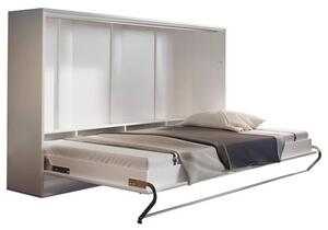 Sklápacia posteľ CONCEPT PRO CP-05 biela vysoký lesk, 120x200 cm
