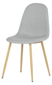 Jedálenská stolička strieborná CT-972 SIL2