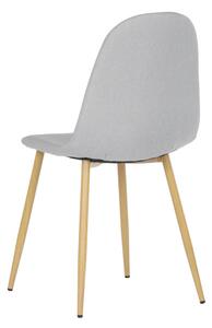 Jedálenská stolička strieborná CT-972 SIL2