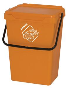 Artplast Plastový odpadkový kôš na triedenie odpadu, 35 l, žltý