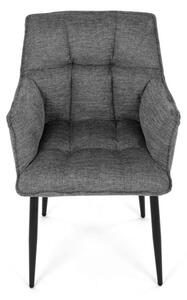 Jedálenská stolička sivá DCH-J2139 GREY2
