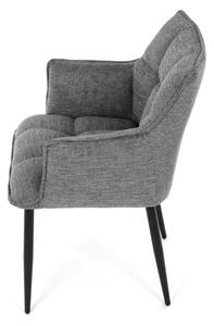 Jedálenská stolička sivá DCH-J2139 GREY2